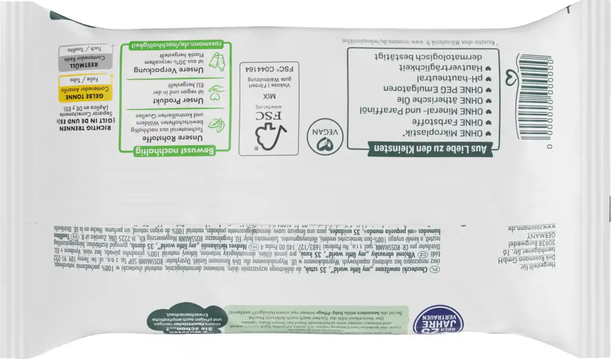 Bild 4 von Babydream my little world Feuchttücher