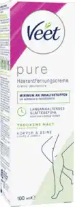 Veet Haarentfernungs-Creme trockene Haut, 100 ml