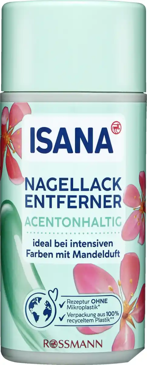 Bild 1 von ISANA Nagellackentferner Mandelduft, 125 ml