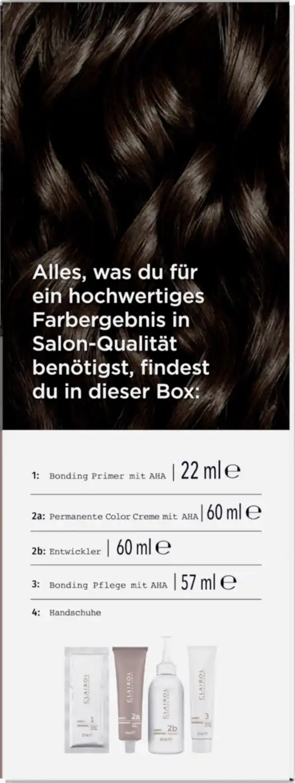Bild 4 von Clairol Professional Colorstrong permanente Haarfarbe 3/0 Dunkelbraun