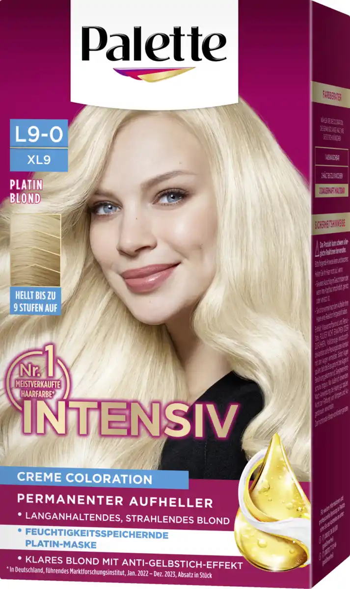 Bild 1 von Poly Palette Intensiv Creme Coloration L9-0XL9 Platin Blond
