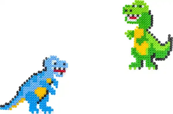 Bild 2 von IDEENWELT Bügelperlen-Set Dino