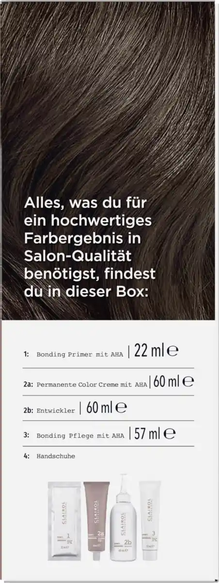 Bild 4 von Clairol Professional Colorstrong permanente Haarfarbe 4/0 Mittelbraun