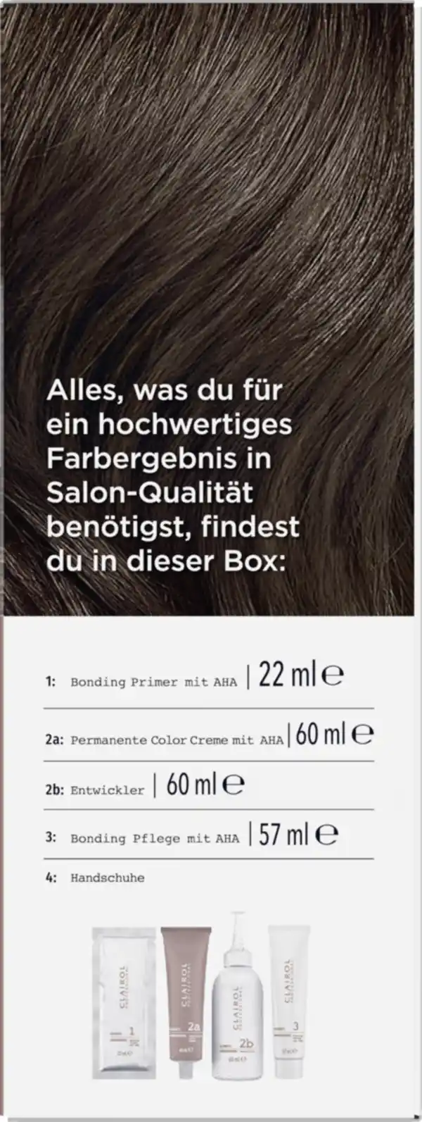 Bild 4 von Clairol Professional Colorstrong permanente Haarfarbe 4/0 Mittelbraun