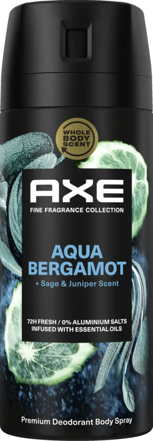 Bild 1 von AXE Premium Bodyspray Aqua Bergamot, 150 ml