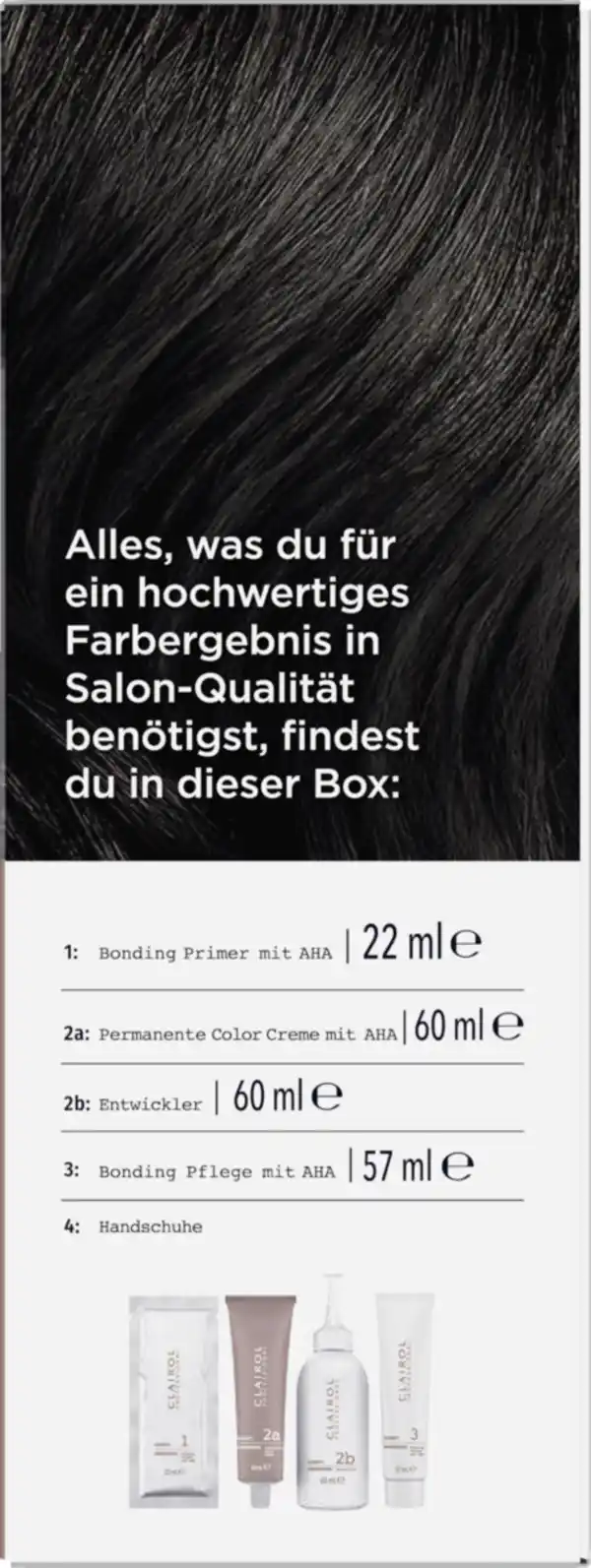 Bild 4 von Clairol Professional Colorstrong permanente Haarfarbe 1/0 Schwarz