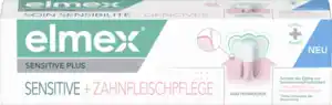 elmex Sensitive Plus Sensitive + Zahnfleischpflege Zahnpasta, 75 ml