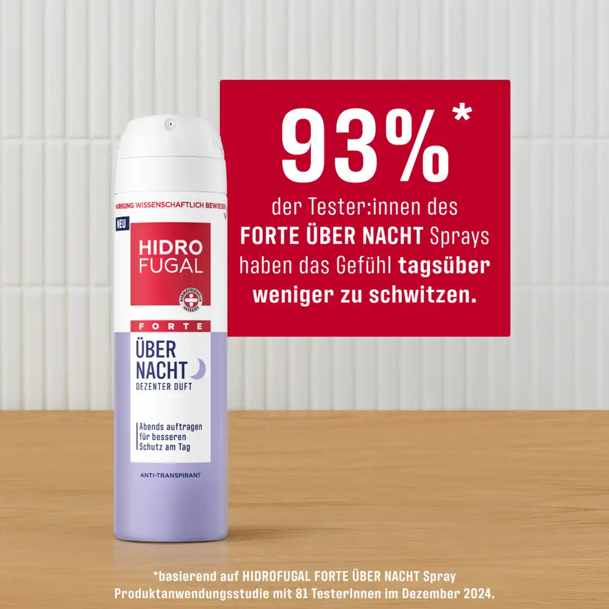 Bild 3 von Hidrofugal FORTE Über Nacht Anti-Transpirant Spray, 150 ml