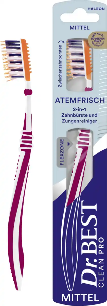 Bild 2 von Dr.BEST Atemfrisch Zahnbürste mittel