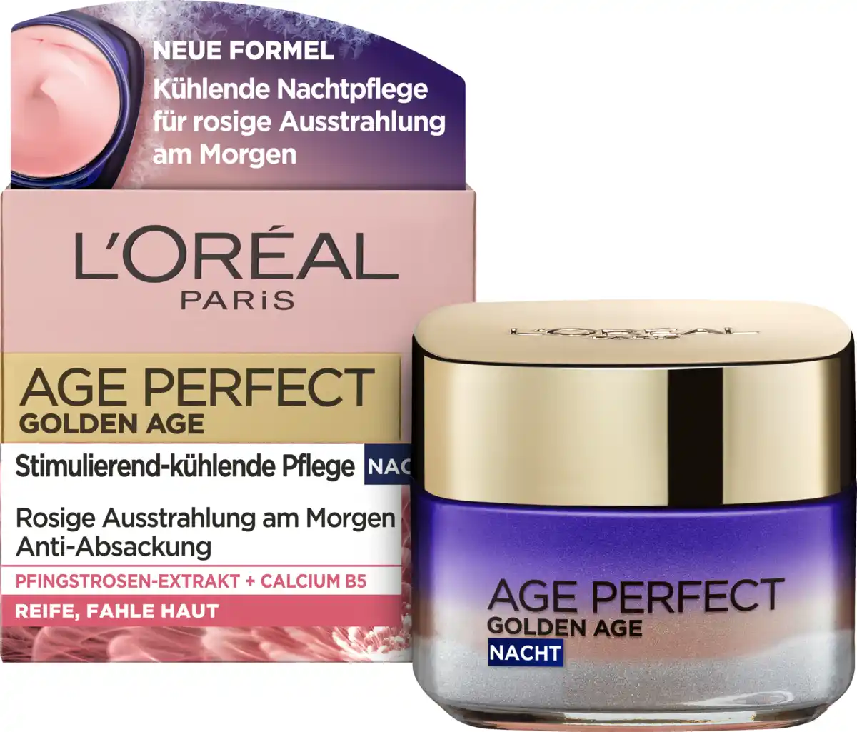 Bild 4 von L’Oréal Paris Gesichtscreme Age Perfect Golden Age Nachtpflege, 50 ml