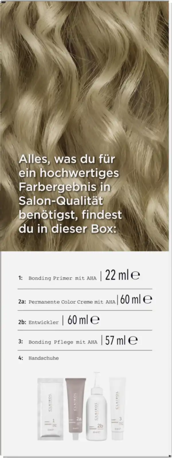 Bild 4 von Clairol Professional Colorstrong permanente Haarfarbe 8/1 Aschblond