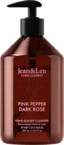 Jean&Len Hand & Body Cleanser Pink Pepper & Dark Rose, 500 ml