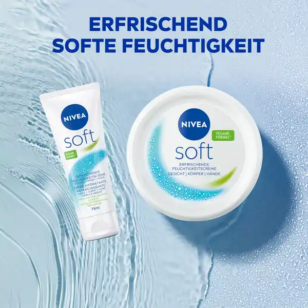 Bild 4 von NIVEA Soft Erfrischende Feuchtigkeitscreme, 75 ml