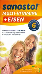 Sanostol Multi-Vitamine + Eisen, 460 ml