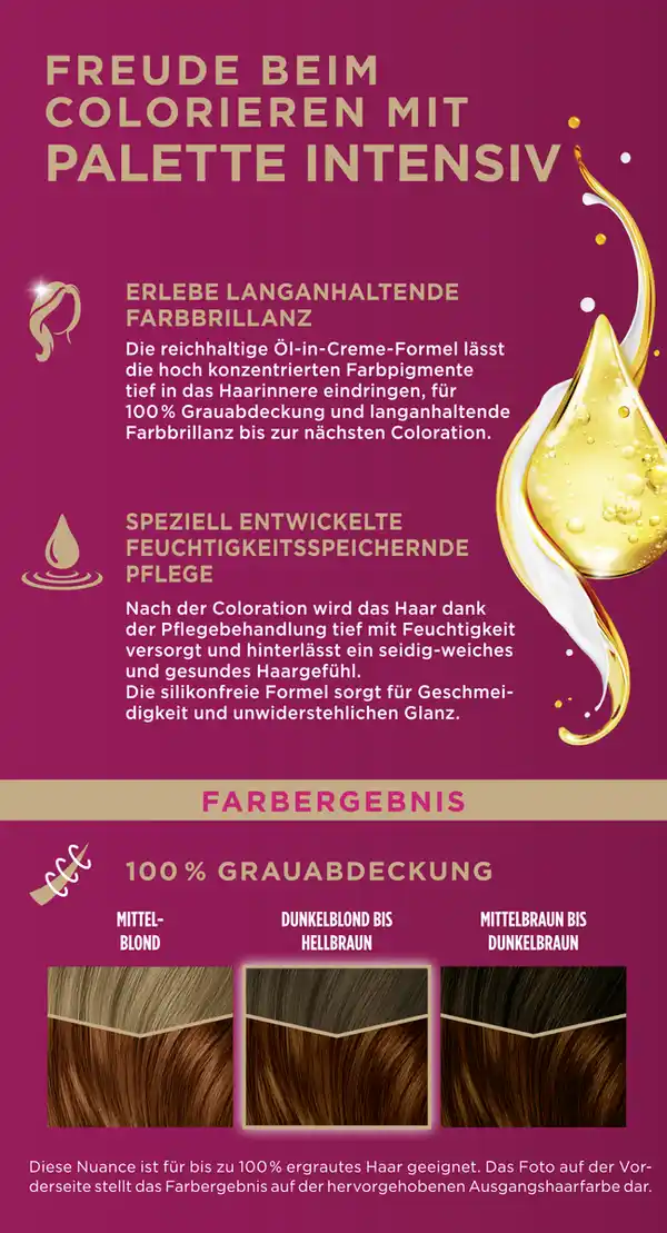 Bild 4 von Poly Palette Intensiv Creme Coloration 6-70 Kupfer Mahagoni