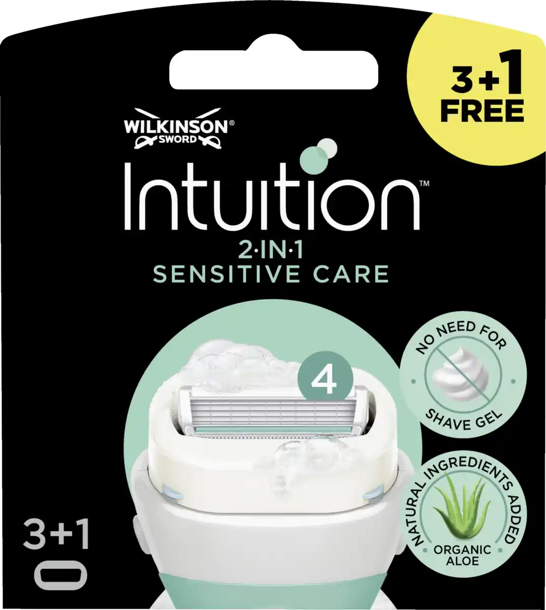 Bild 1 von Wilkinson Sword Intuition 2in1 Sensitive Care Rasierklingen