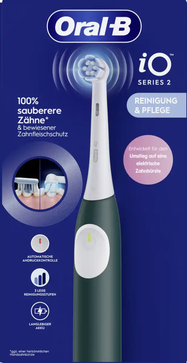 Bild 1 von Oral-B Elektrische Zahnbürste iO Series 2 Forest Green