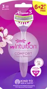 Wilkinson Sword Xtreme 3 Comfort Damen Einwegrasierer Cherry Blossom