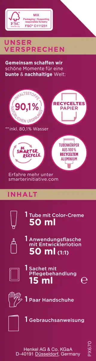 Bild 3 von Poly Palette Intensiv Creme Coloration 6-70 Kupfer Mahagoni