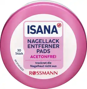 ISANA Nagellackentferner Pads