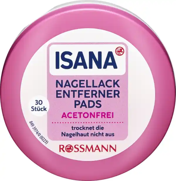 Bild 1 von ISANA Nagellackentferner Pads