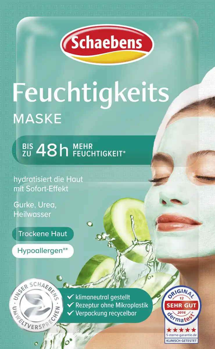 Bild 1 von Schaebens Feuchtigkeits Maske, 10 ml