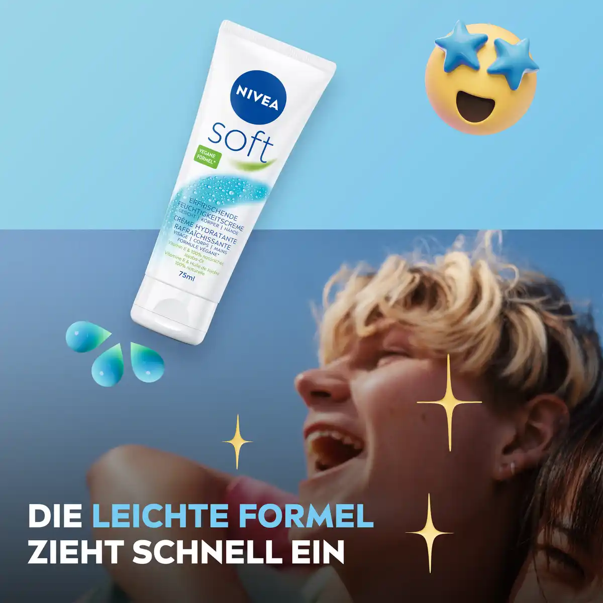 Bild 3 von NIVEA Soft Erfrischende Feuchtigkeitscreme, 75 ml
