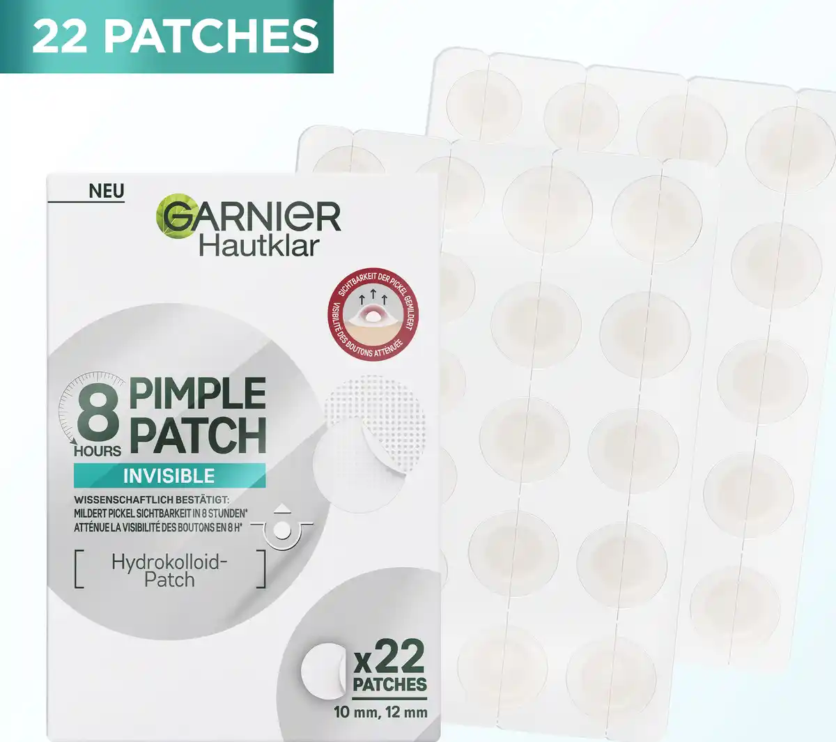 Bild 3 von Garnier Hautklar 8H Invisible Pimple Patch