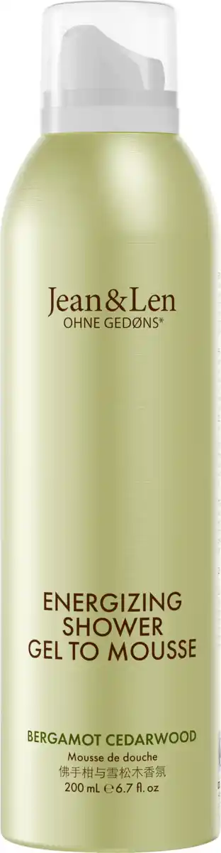 Bild 1 von Jean&Len Energizing Shower Gel to Mousse, 200 ml