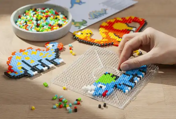 Bild 3 von IDEENWELT Bügelperlen-Set Dino
