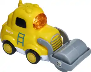 IDEENWELT Auto mit Licht und Sound Straßenwalze