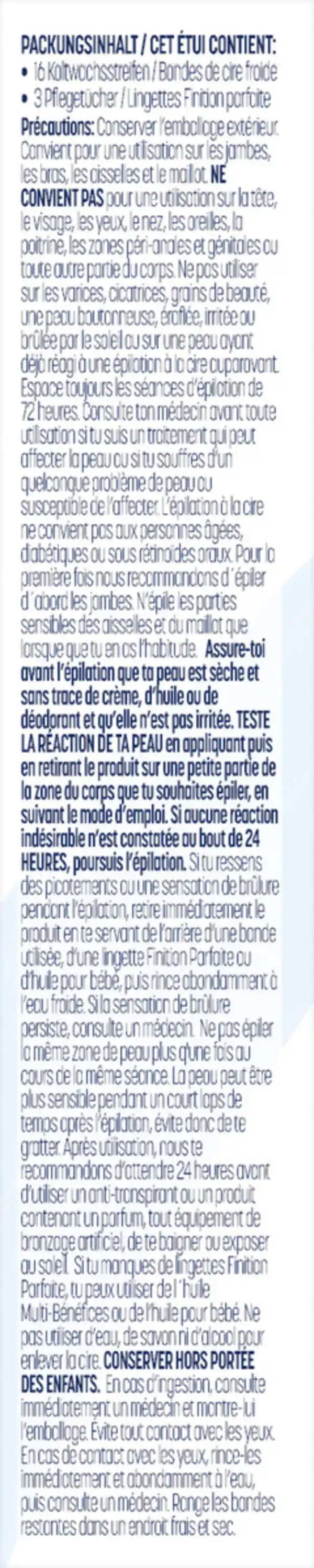 Bild 3 von Veet PURE Kaltwachstreifen Bikini & Achseln, sensible Haut