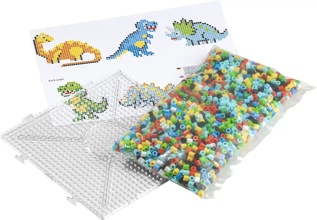 Bild 1 von IDEENWELT Bügelperlen-Set Dino