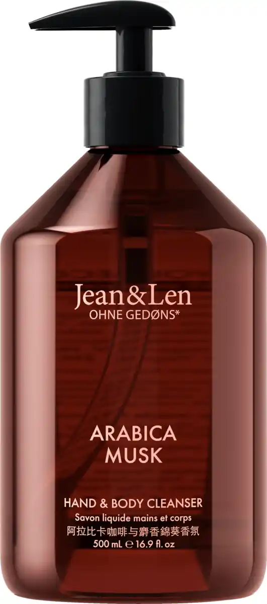 Bild 1 von Jean&Len Hand & Body Cleanser Arabica & Musk, 500 ml
