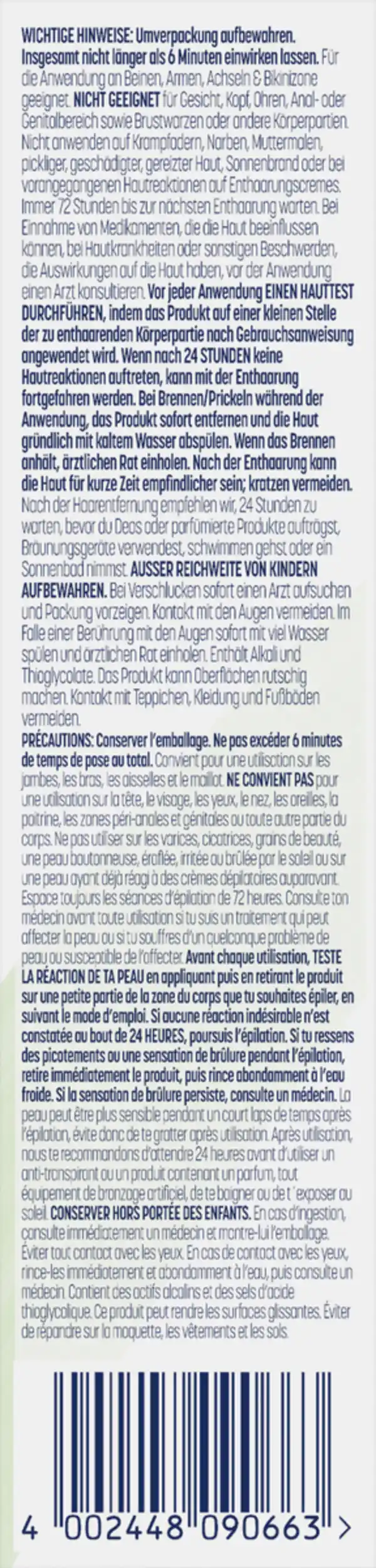 Bild 3 von Veet Haarentfernungs-Creme trockene Haut, 100 ml