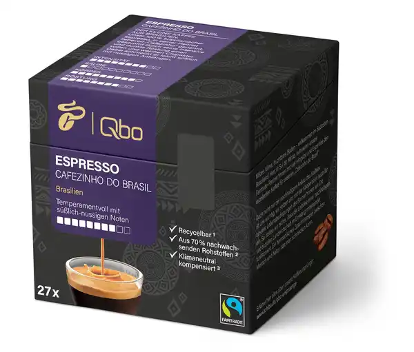 Bild 1 von Qbo Espresso CAFEZINHO DO BRASIL - 27 Kapseln