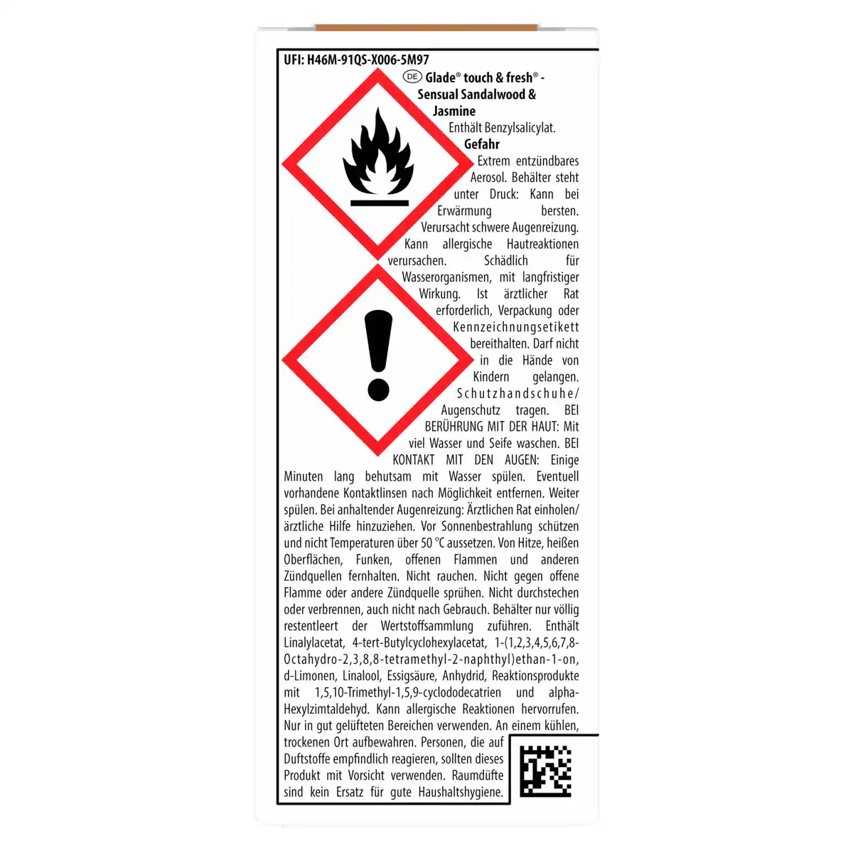 Bild 2 von Glade Touch & Fresh Minispray Nachfüller Sensual Sandalwood & Jasmine, 10 ml