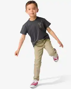 Kinder-Jog Denim Skinny Fit sandfarben