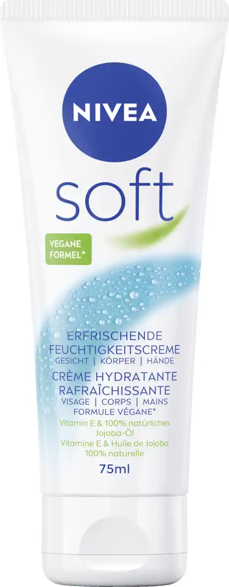 Bild 1 von NIVEA Soft Erfrischende Feuchtigkeitscreme, 75 ml