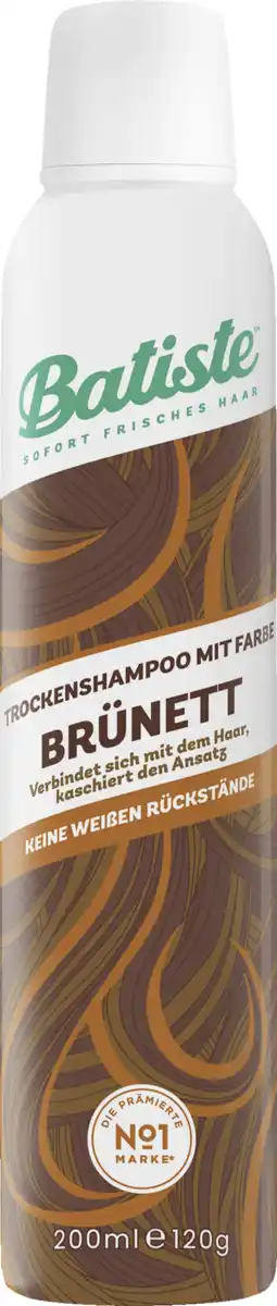 Bild 1 von Batiste Trockenshampoo mit Farbe Brünette, 200 ml