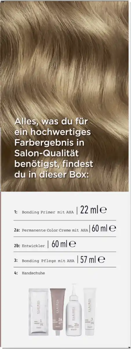 Bild 4 von Clairol Professional Colorstrong permanente Haarfarbe 7/0 Mittelblond