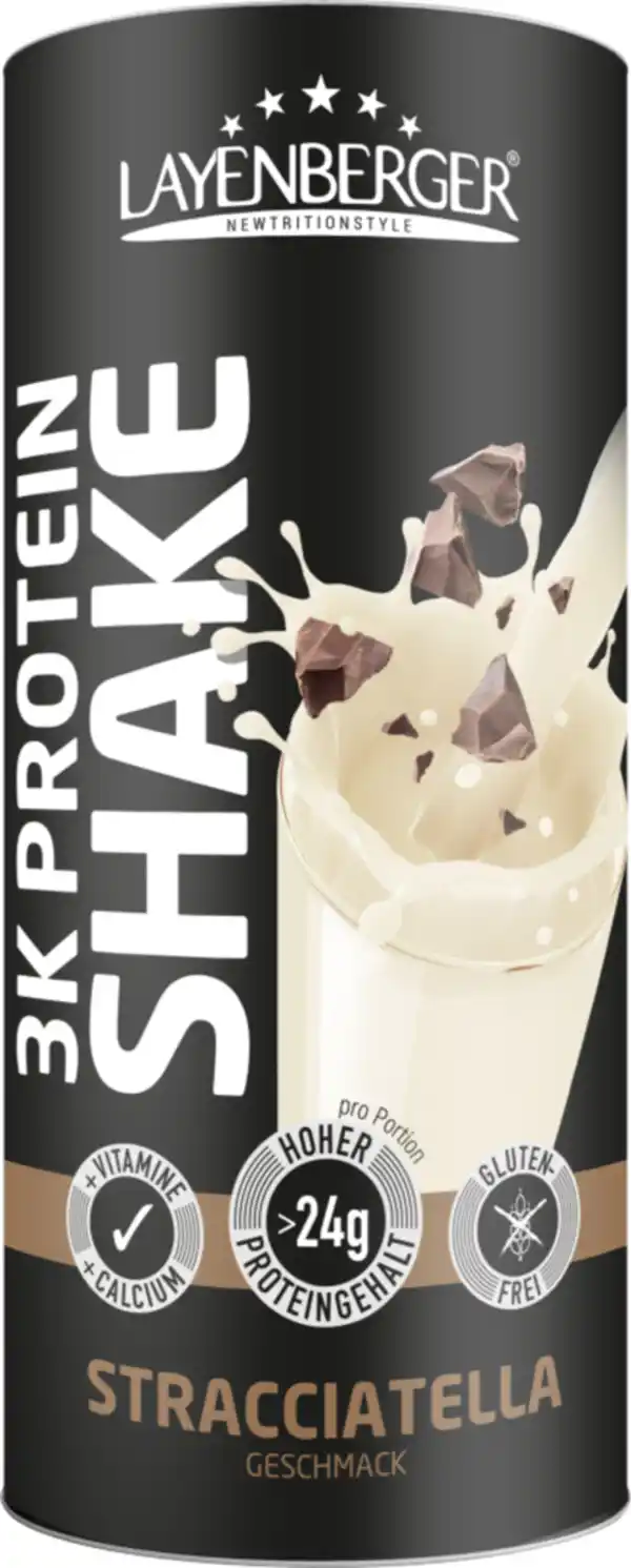 Bild 1 von Layenberger 3K Protein Shake Stracciatella Geschmack, 360 g
