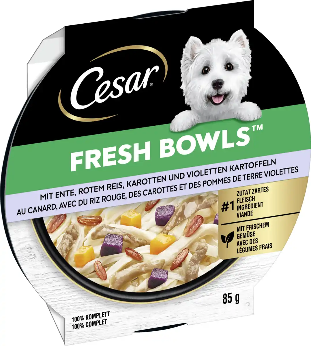 Bild 2 von Cesar FRESH BOWLS Ente in Sauce, 85 g