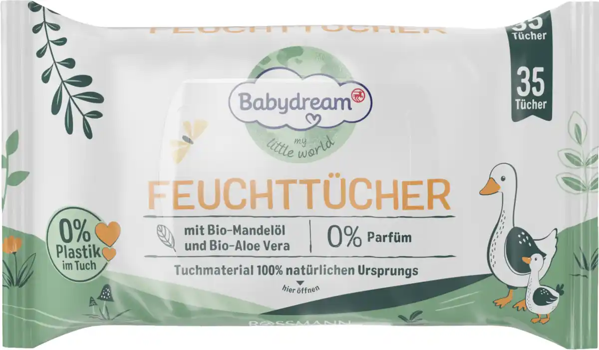 Bild 1 von Babydream my little world Feuchttücher