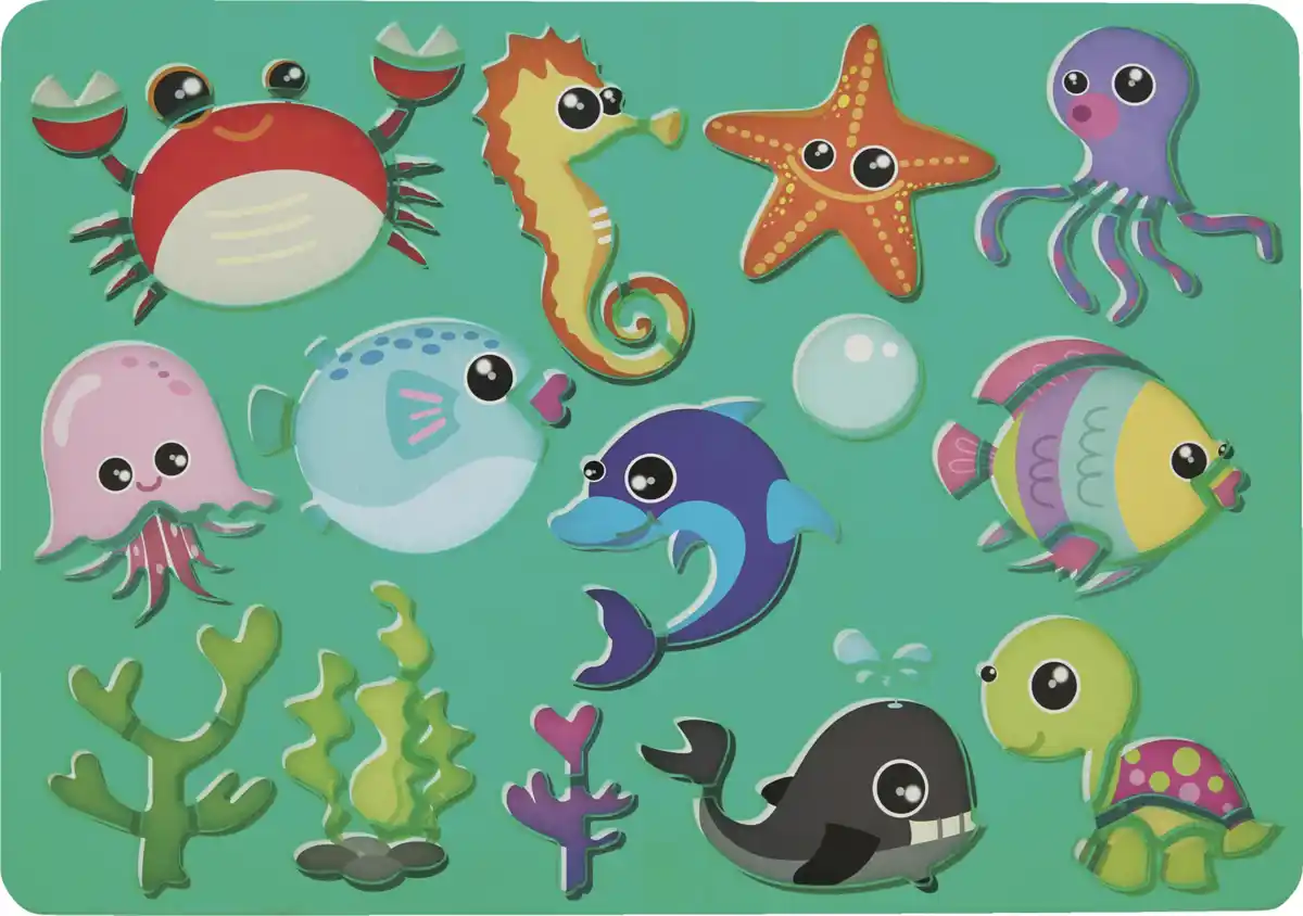 Bild 2 von IDEENWELT Schablonen-Set Kindermotive