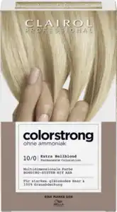 Clairol Professional Colorstrong permanente Haarfarbe 10/0 Extra Hellblond