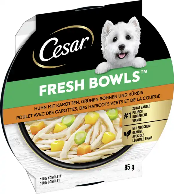 Bild 2 von Cesar FRESH BOWLS Huhn in Sauce, 85 g