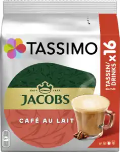 TASSIMO Jacobs Kaffee Discs Café au lait, 184 g