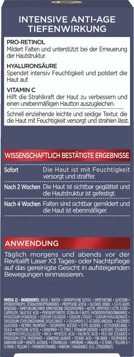 Bild 4 von L’Oréal Paris Revitalift Anti-Age Serum Laser X3 Dreifach-Power, 30 ml