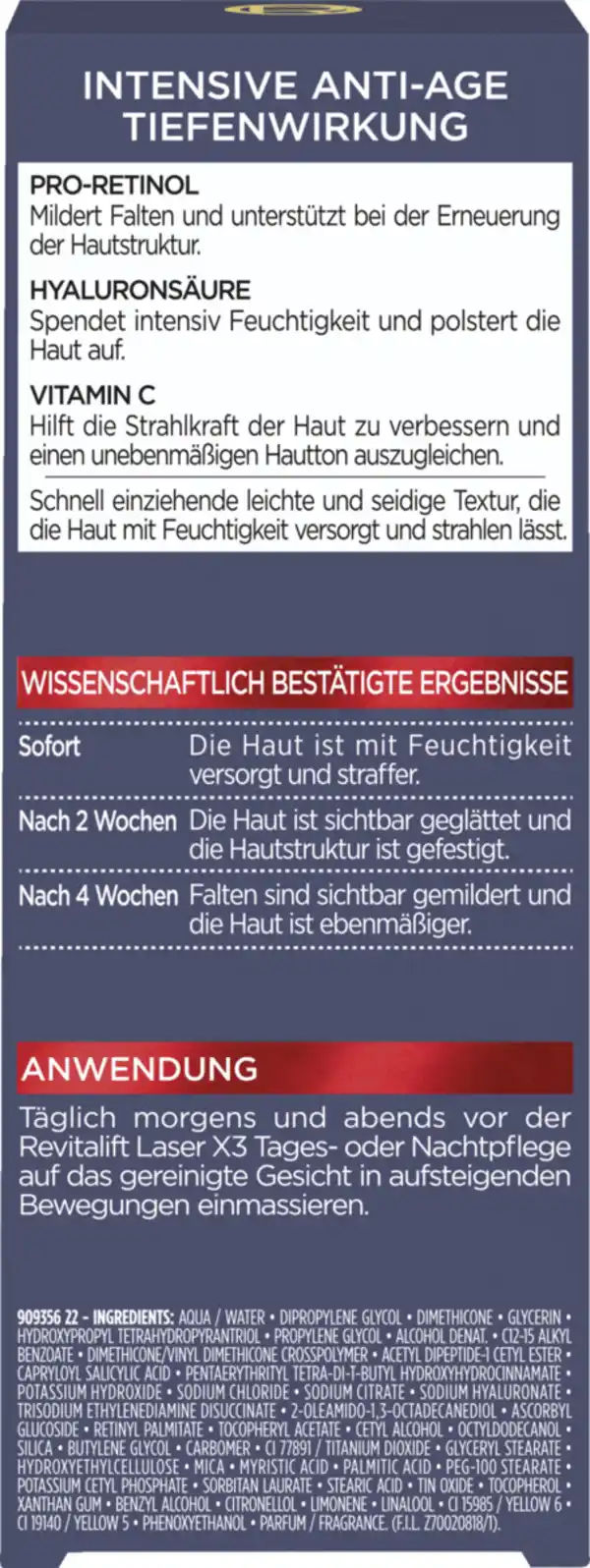 Bild 4 von L’Oréal Paris Revitalift Anti-Age Serum Laser X3 Dreifach-Power, 30 ml